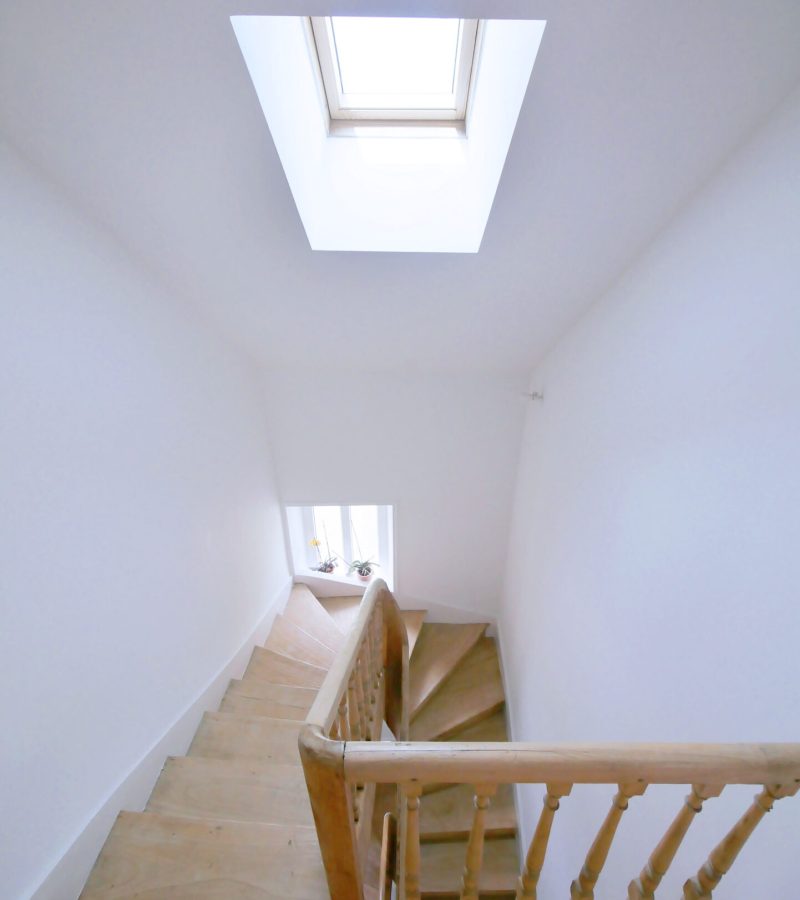 Comble escalier accès parquet