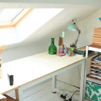 Bureau dans les combles
